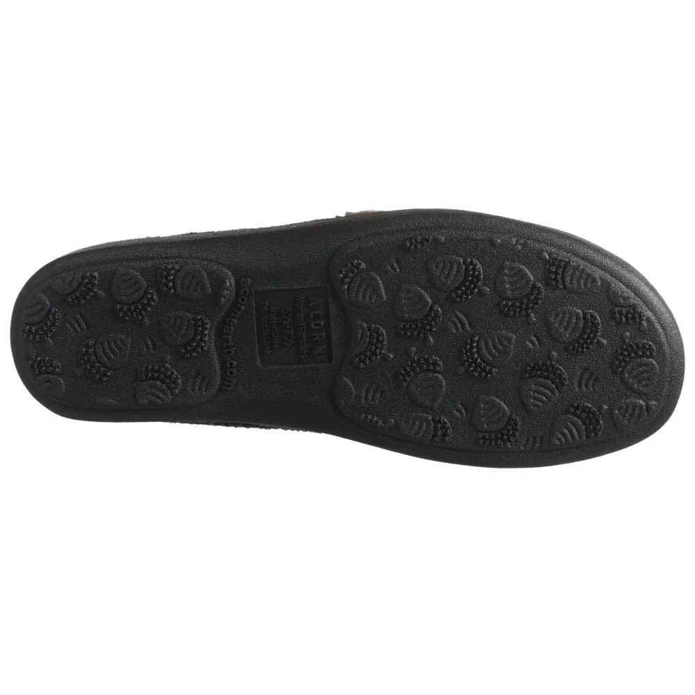 Women's Acorn | Boiled Wool Dara Mule Slippers | Light Grey
