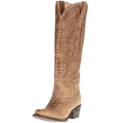 Women's Miss Macie Eden Snake Riding Boot 16" Top Boots U7004-01