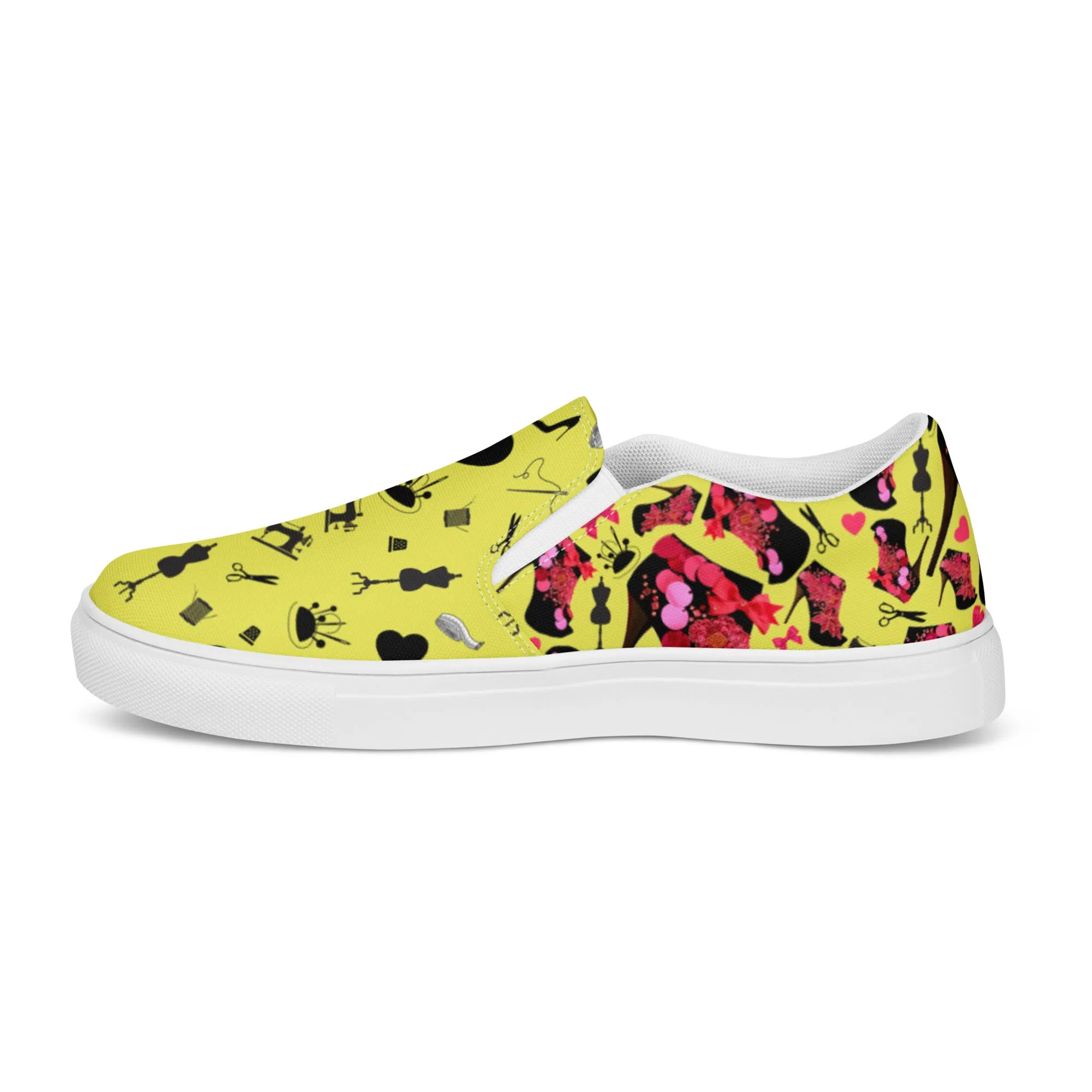 Women’s slip-on canvas shoes 'Fashion Week'