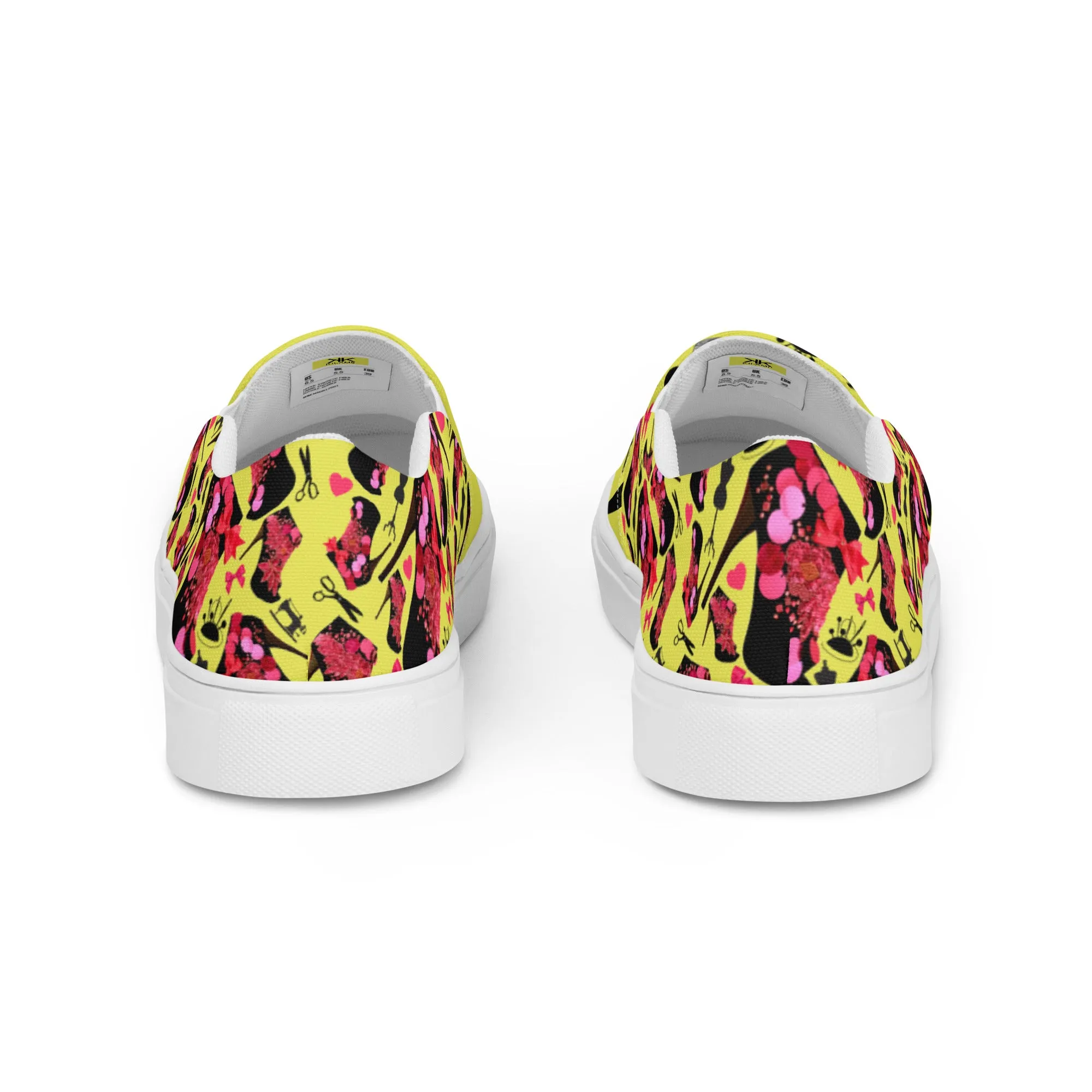 Women’s slip-on canvas shoes 'Fashion Week'
