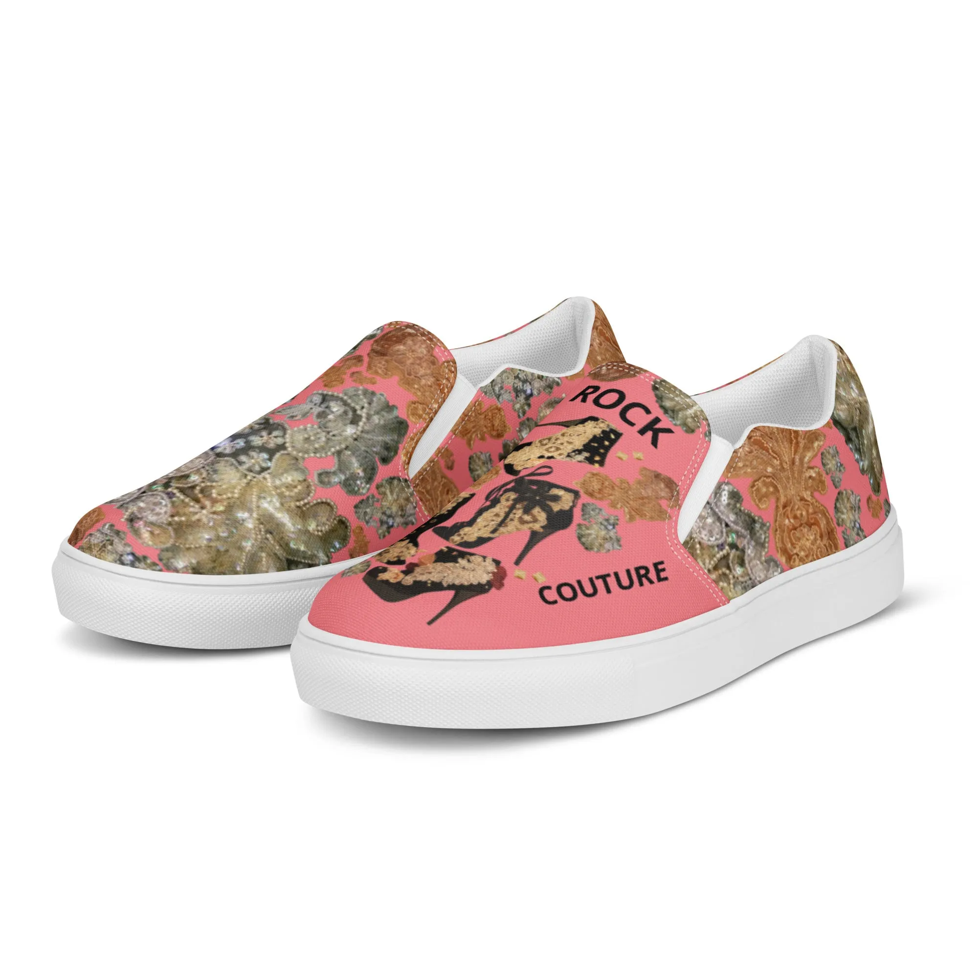 Women’s slip-on canvas shoes 'Rock Couture'