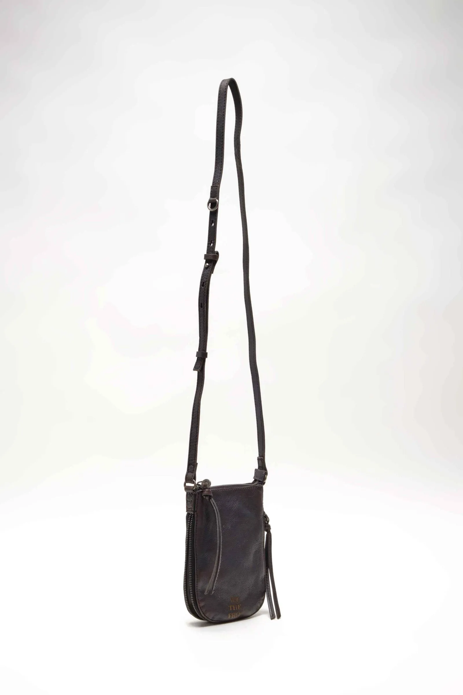 WYATT LEATHER CROSSBODY-BLACK INK