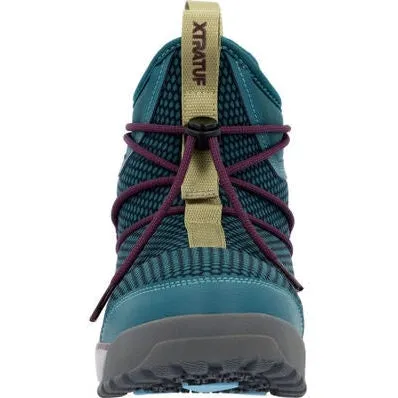 Xtratuf Women's Nylon Ice 6" Waterproof 200G Pac Ankle Deck Boot -Teal- AIWN300